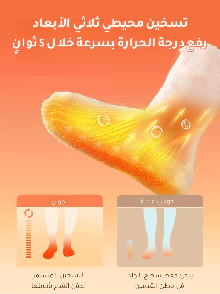 UW3028 | 【تحدي البرد حتى -20 درجة】 جوارب صوفية سميكة مزينة بنقوش مخططة للنساء -v4