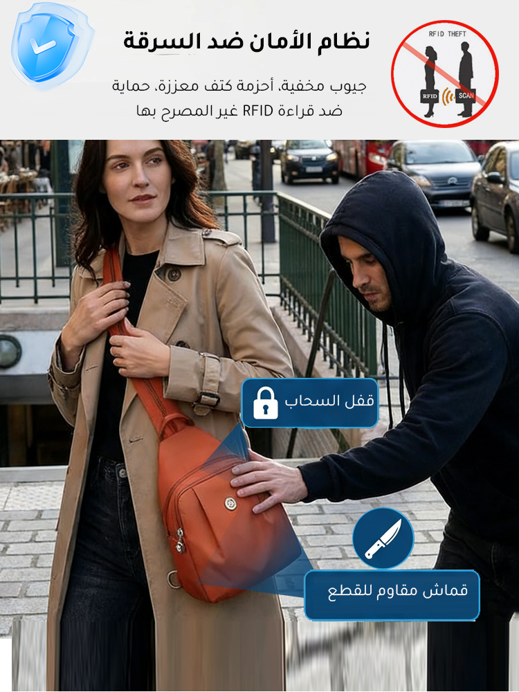 WB2584 | حقيبة ظهر متعددة الاستخدامات من قماش أكسفورد مقاومة للسرقة -v4 WB2584 | حقيبة ظهر متعددة الاستخدامات من قماش أكسفورد مقاومة للسرقة -v4