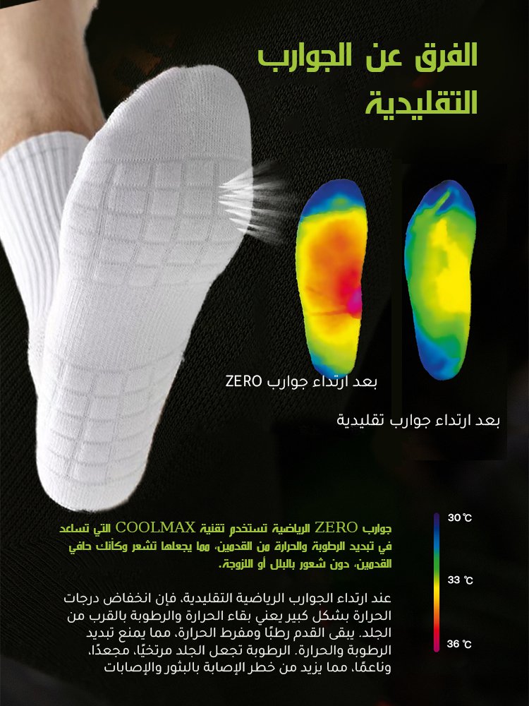 UW3046 | جوارب رياضية بنعل منشفة (الرياضة الصحية) -v4