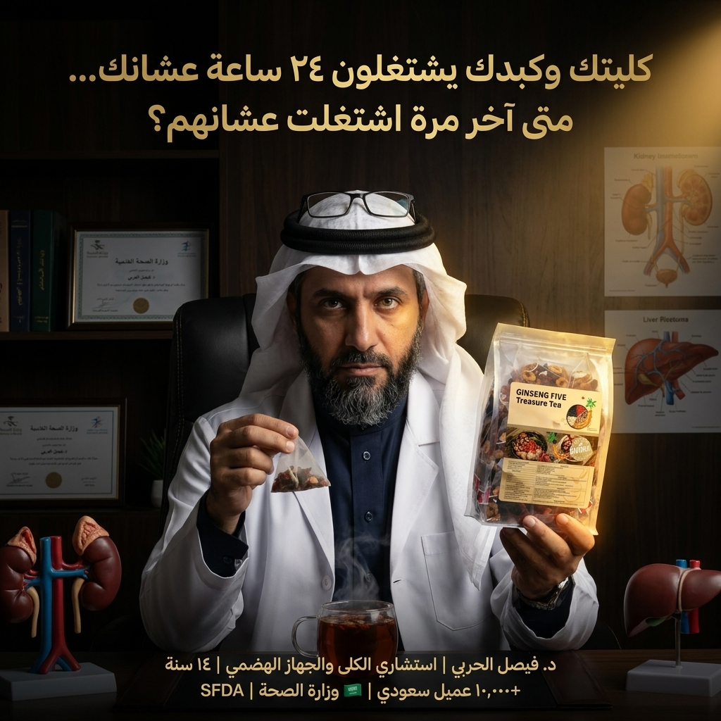 CHA001KC | شاي طبيعي للتخلص من السموم، ينظف الكبد والكليتين -v4 CHA001KC | شاي طبيعي للتخلص من السموم، ينظف الكبد والكليتين -v4