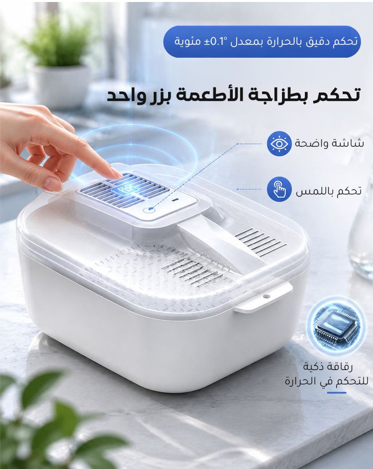 JDFH2401D | جهاز إذابة اللحم المجمد بسرعة فائقة وحرارة ثابتة 4 في 1 -v5