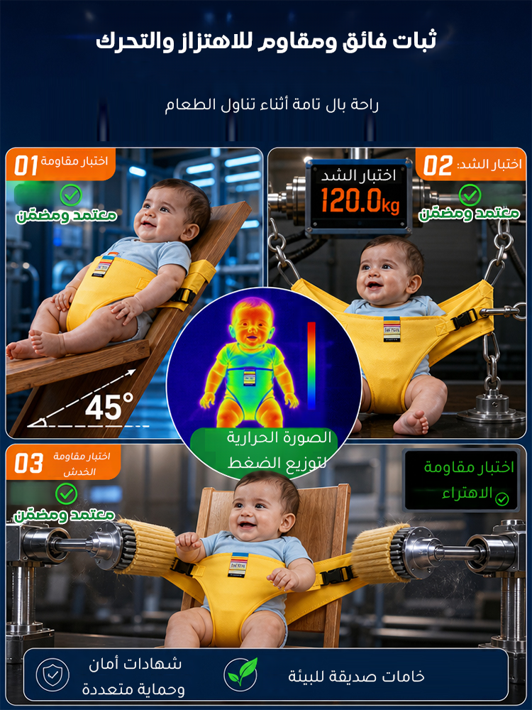 HM4592 | حزام أمان محمول للأطفال مخصص لكراسي الطعام 【ضروري للخروج والسفر】 -v4 HM4592 | حزام أمان محمول للأطفال مخصص لكراسي الطعام 【ضروري للخروج والسفر】 -v4