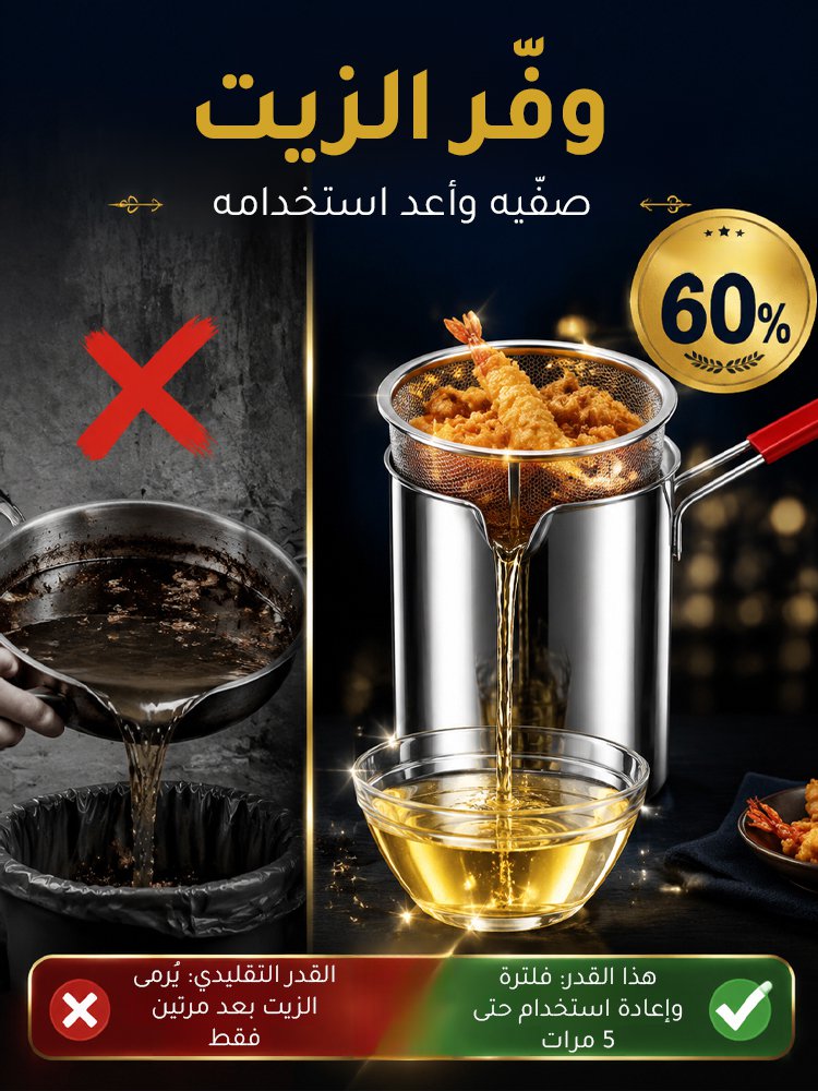 HM4140Q | (توفير هائل للزيت) مقلاة عميقة متعددة الاستخدامات من الفولاذ المقاوم للصدأ 304 -V4