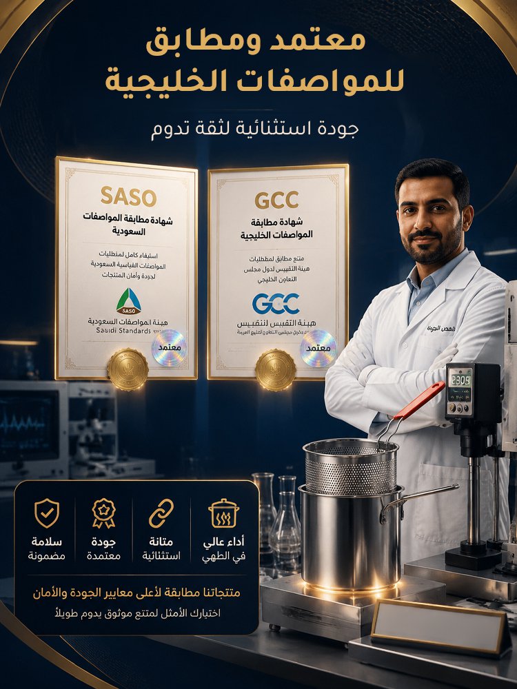 HM4140Q | (توفير هائل للزيت) مقلاة عميقة متعددة الاستخدامات من الفولاذ المقاوم للصدأ 304 -V4