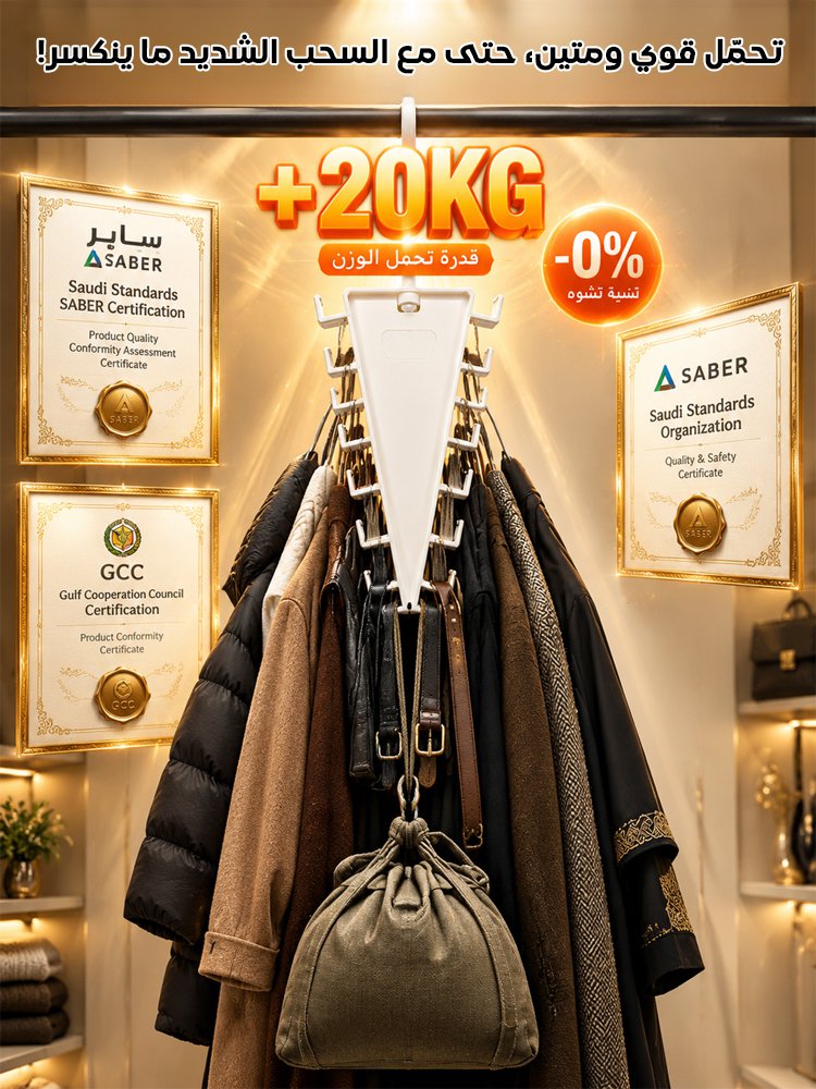 HM4595 | 【يوفّر 50% من المساحة】منظّم علاقات الملابس مزدوج الجانبين بتصميم V -V4 HM4595 | 【يوفّر 50% من المساحة】منظّم علاقات الملابس مزدوج الجانبين بتصميم V -V4