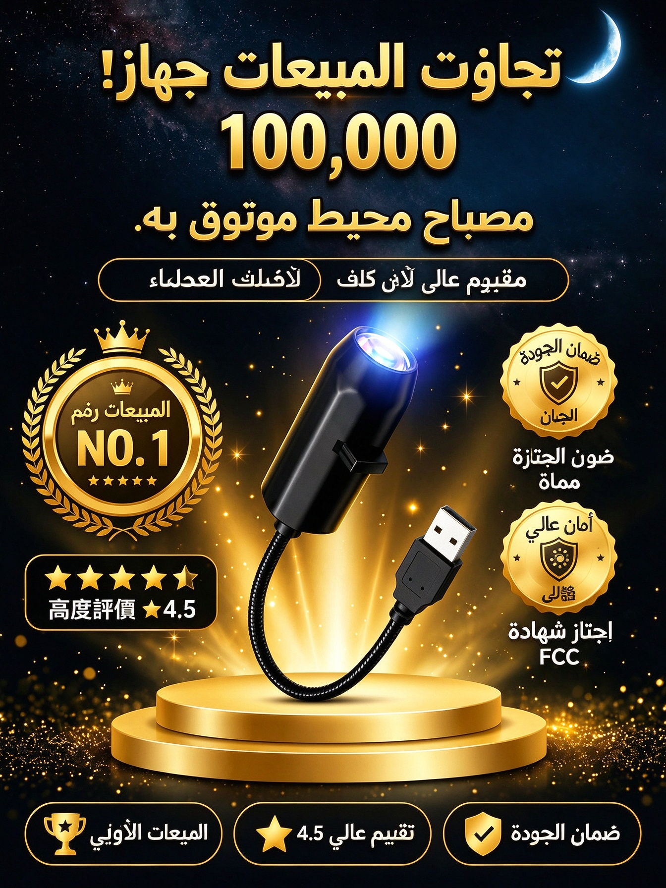 HM489KC | إضاءة عرض ديناميكية — قابلة للتعديل بزاوية 360 درجة لتناسب السقف، مما يعزز أجواء أمسية مشاهدة الأفلام. -v4