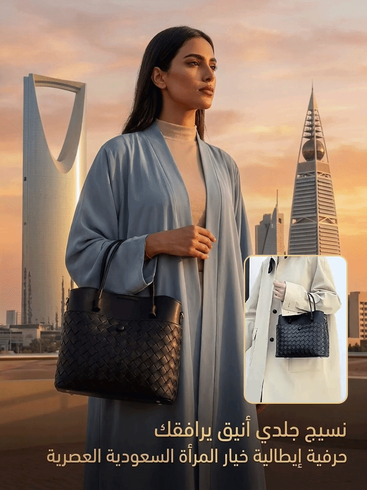 WB2476A | حقيبة دلو من الجلد الطبيعي المنسوج ، تناسب كل الإطلالات -v4