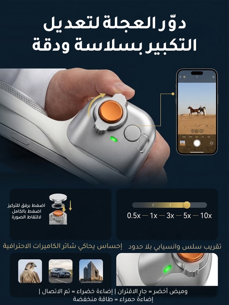 HM451KC1 | مقبض الكاميرا المغناطيسي للهاتف -v4 HM451KC1 | مقبض الكاميرا المغناطيسي للهاتف -v4
